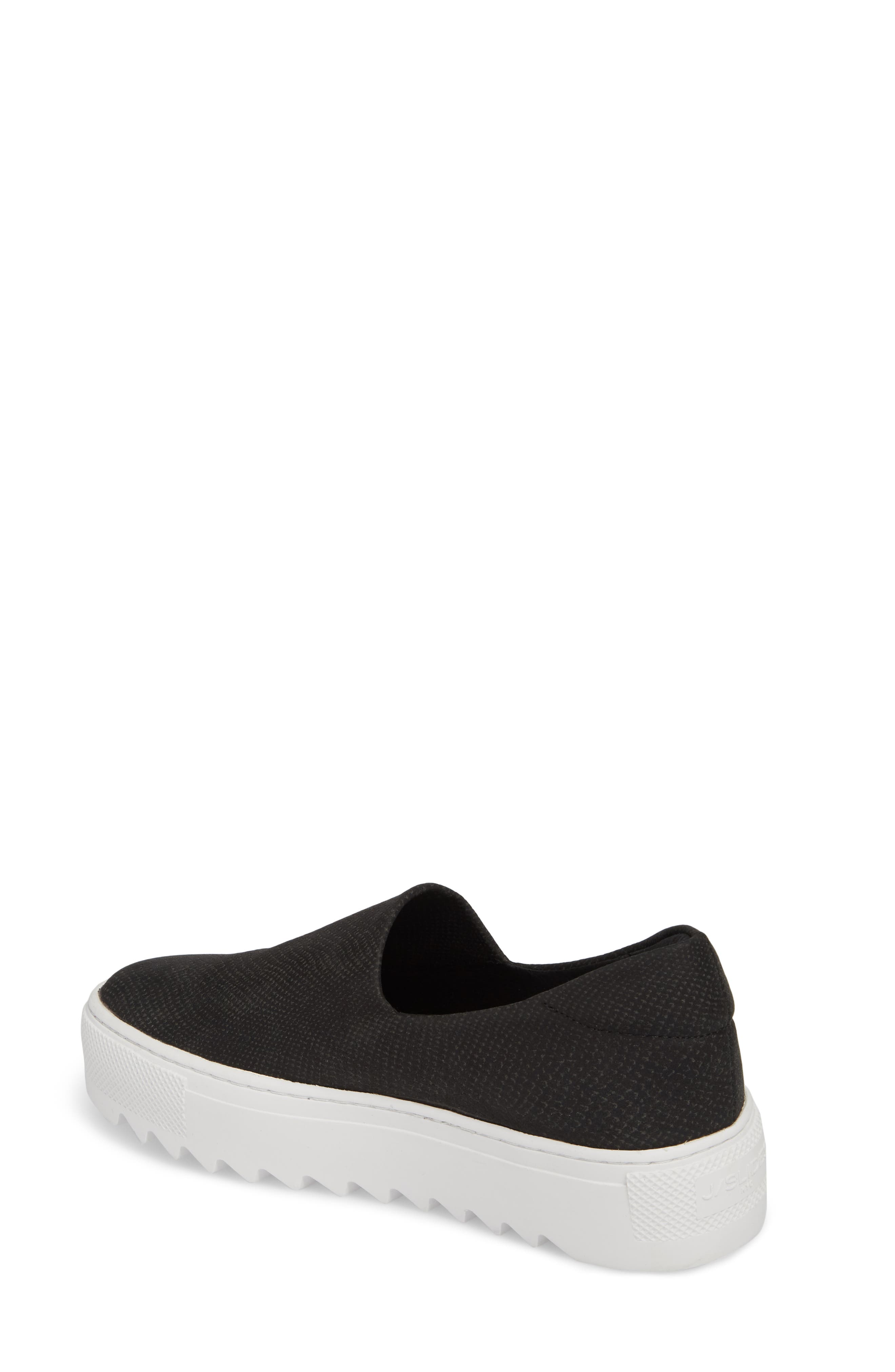 JSlides Sage Platform Slip-On Sneaker, Alternate, color, 