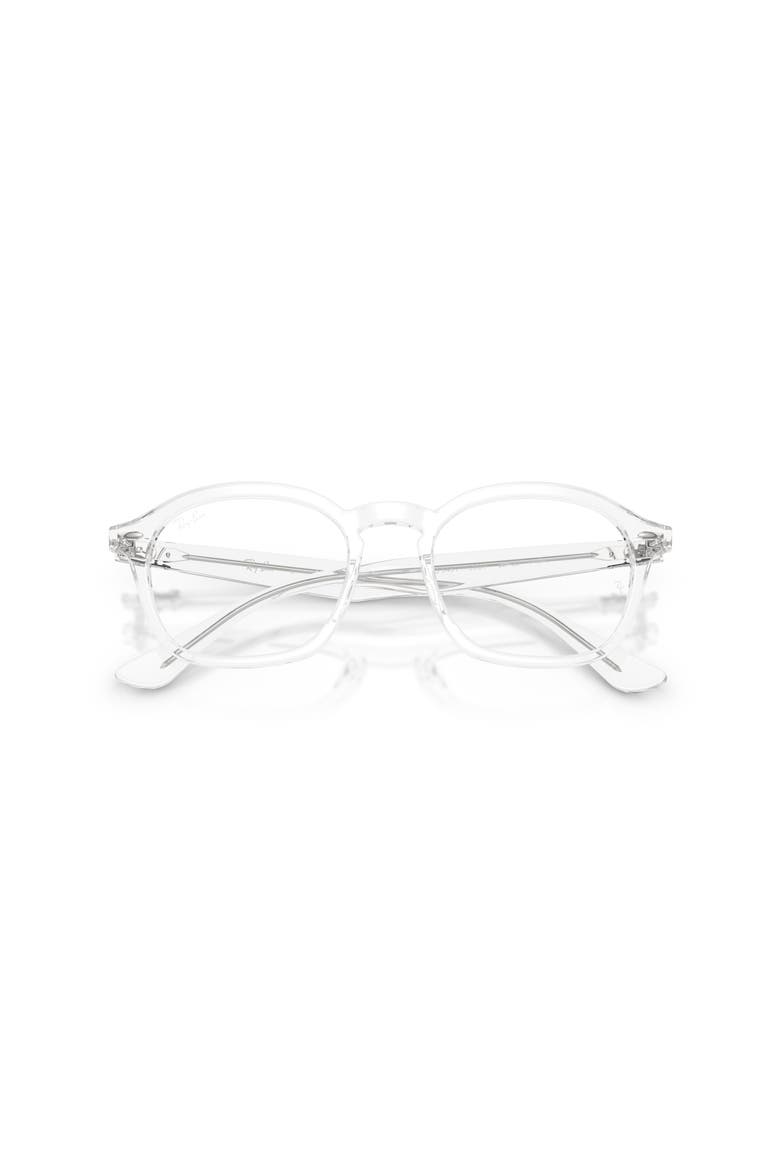 50mm Square optical glasses, Alternate, color, Transparent