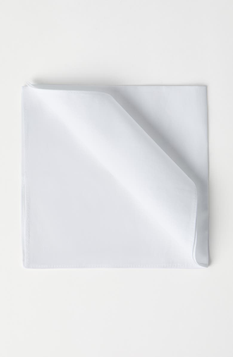 Brunello Cucinelli Tuxedo pocket square, Alternate, color, White