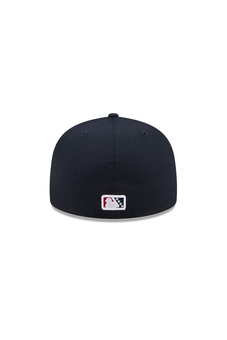Men's New Era  Navy Portland Sea Dogs Theme Nights 59FIFTY Fitted Hat, Alternate, color, Navy