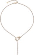 EYE CANDY LOS ANGELES Auora Cubic Zirconia Y-Necklace