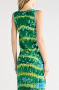 Young, Fabulous & Broke The Harlow Tie Dye Satin Tank