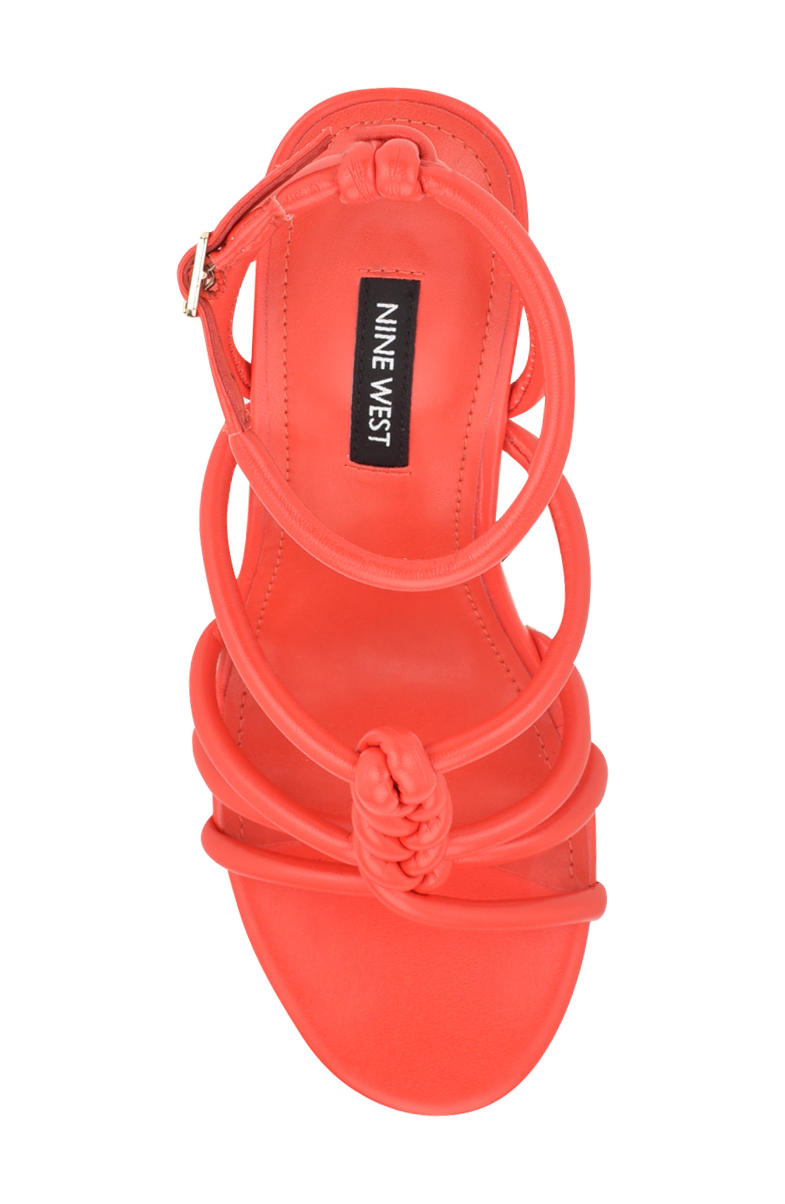 Nine West Olander Platform Sandal, Alternate, color, Orange