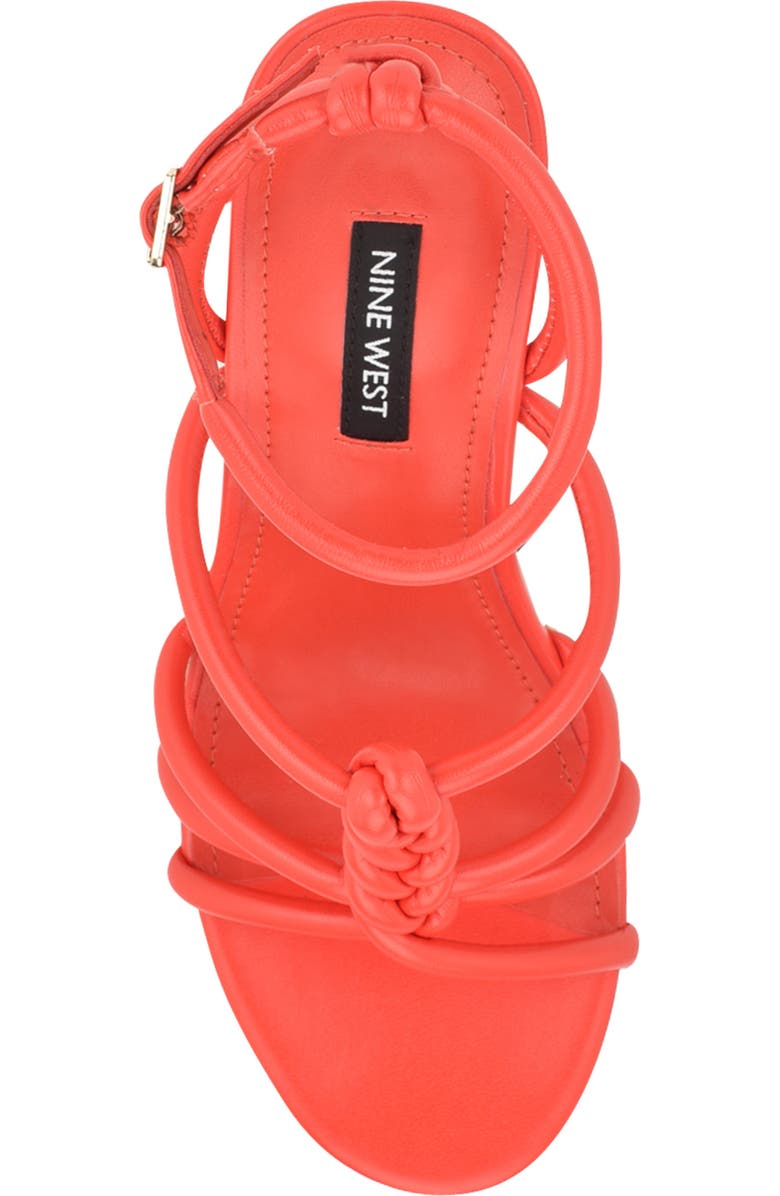 Nine West Olander Platform Sandal, Alternate, color, Orange