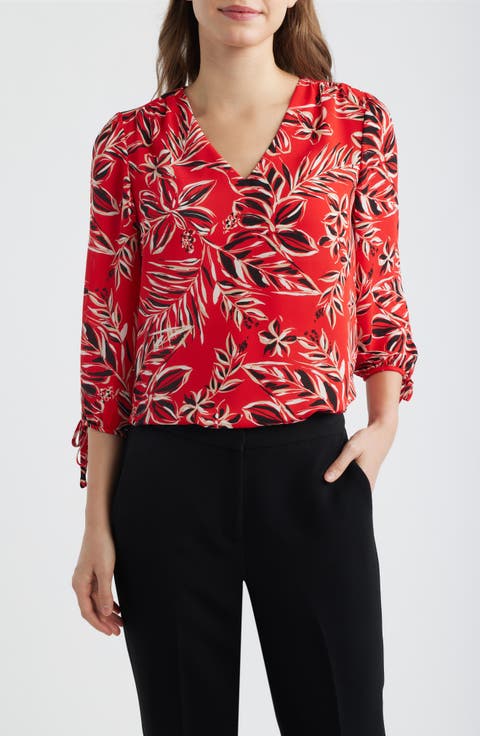 Floral Print Woven Shirt