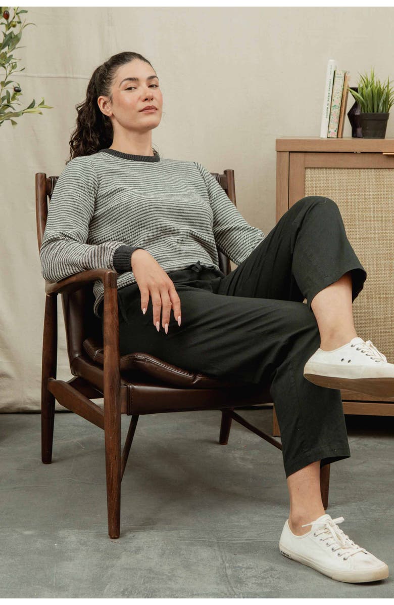 Bridge & Burn Lark Pant, Alternate, color, Soft Black