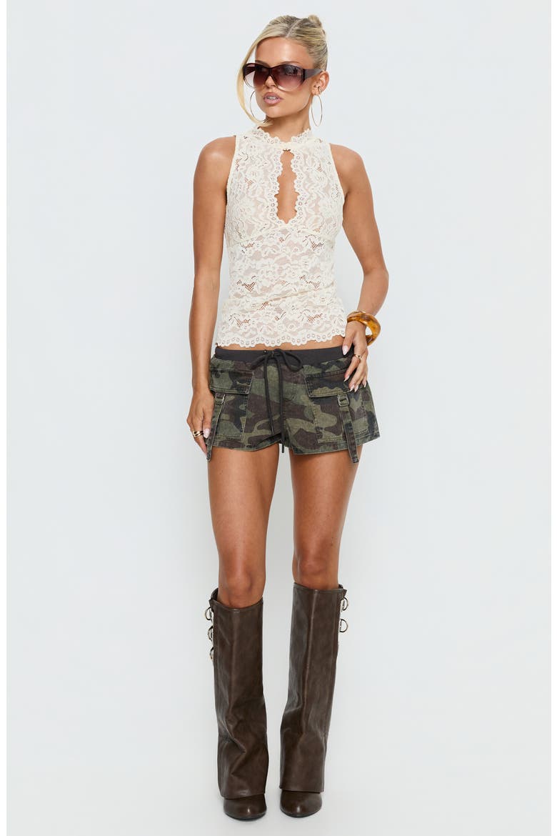Fender Cargo Micro Shorts, Alternate, color, CAMO