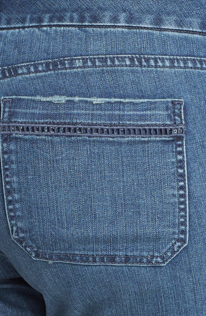 Melissa McCarthy Seven7 Stretch Flare Leg Jeans, Alternate, color, 