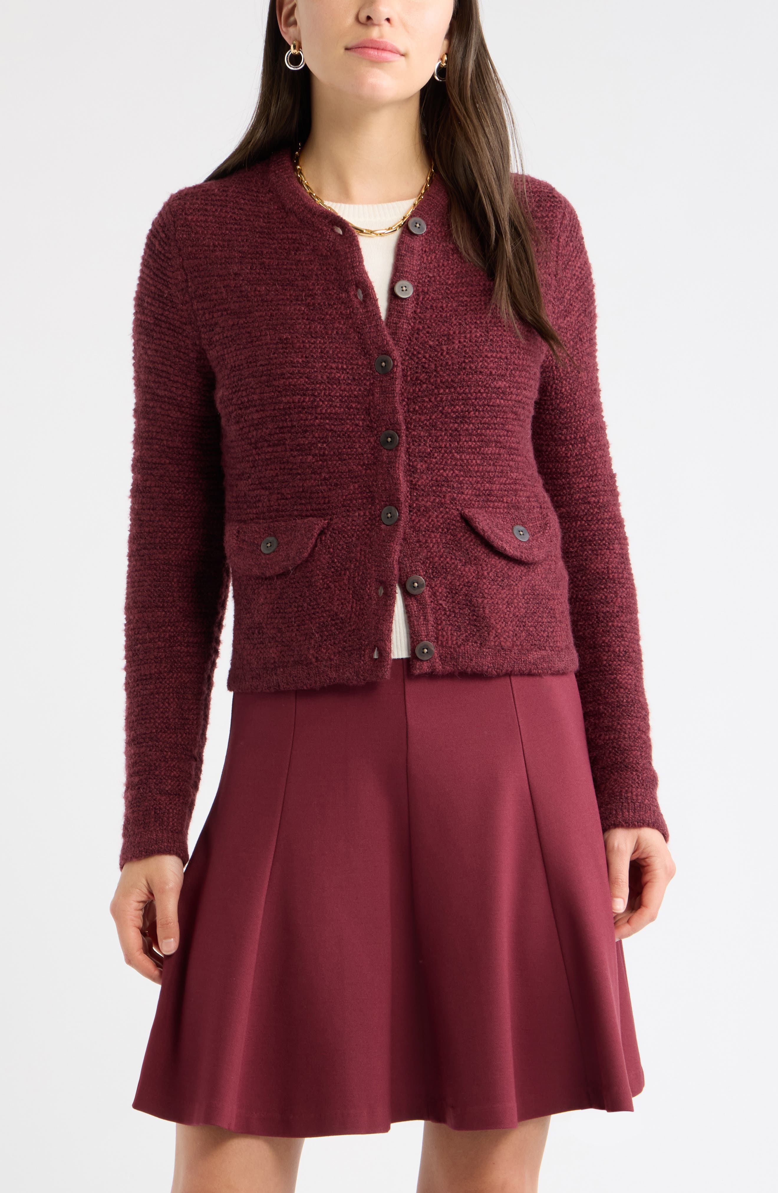 selected BURGUNDY LONDON