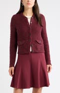 Caslon® Marled Cardigan Sweater Jacket