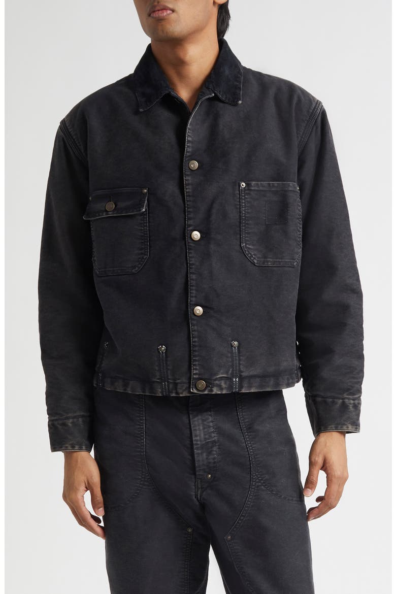 Corduroy Collar Cotton Moleskin Sports Jacket (Men) | Nordstrom