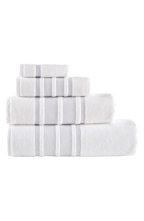 Brooks Brothers Bermuda Contrast Border Bath Towel