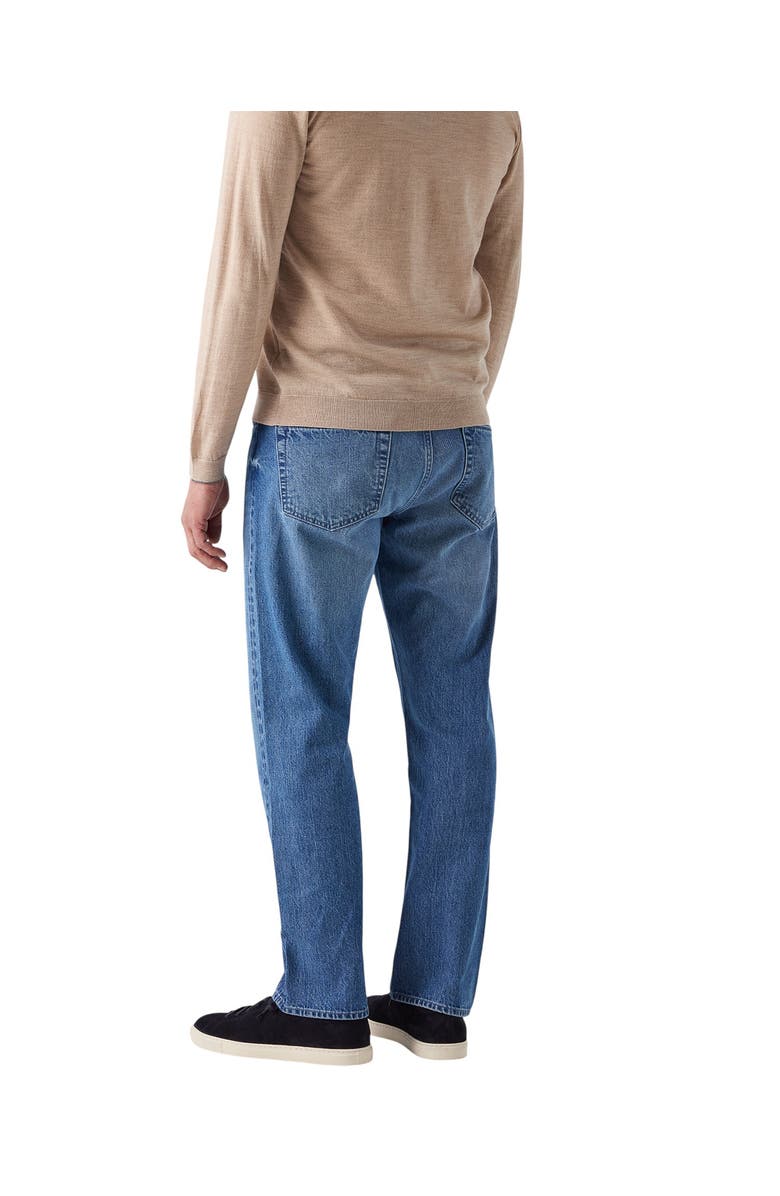 Robert Talbott Austin Selvedge 5-Pocket Pant, Alternate, color, Indigo Rinse