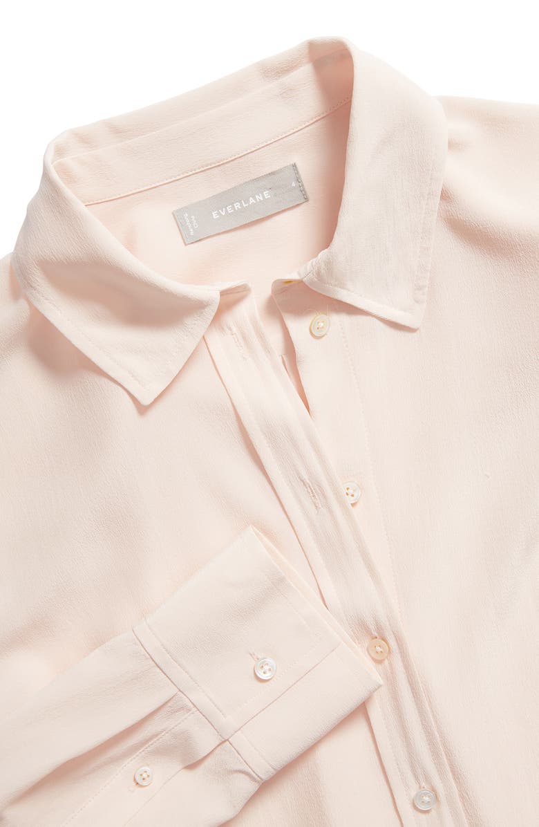 Everlane The Clean Silk Relaxed Shirt, Alternate, color,