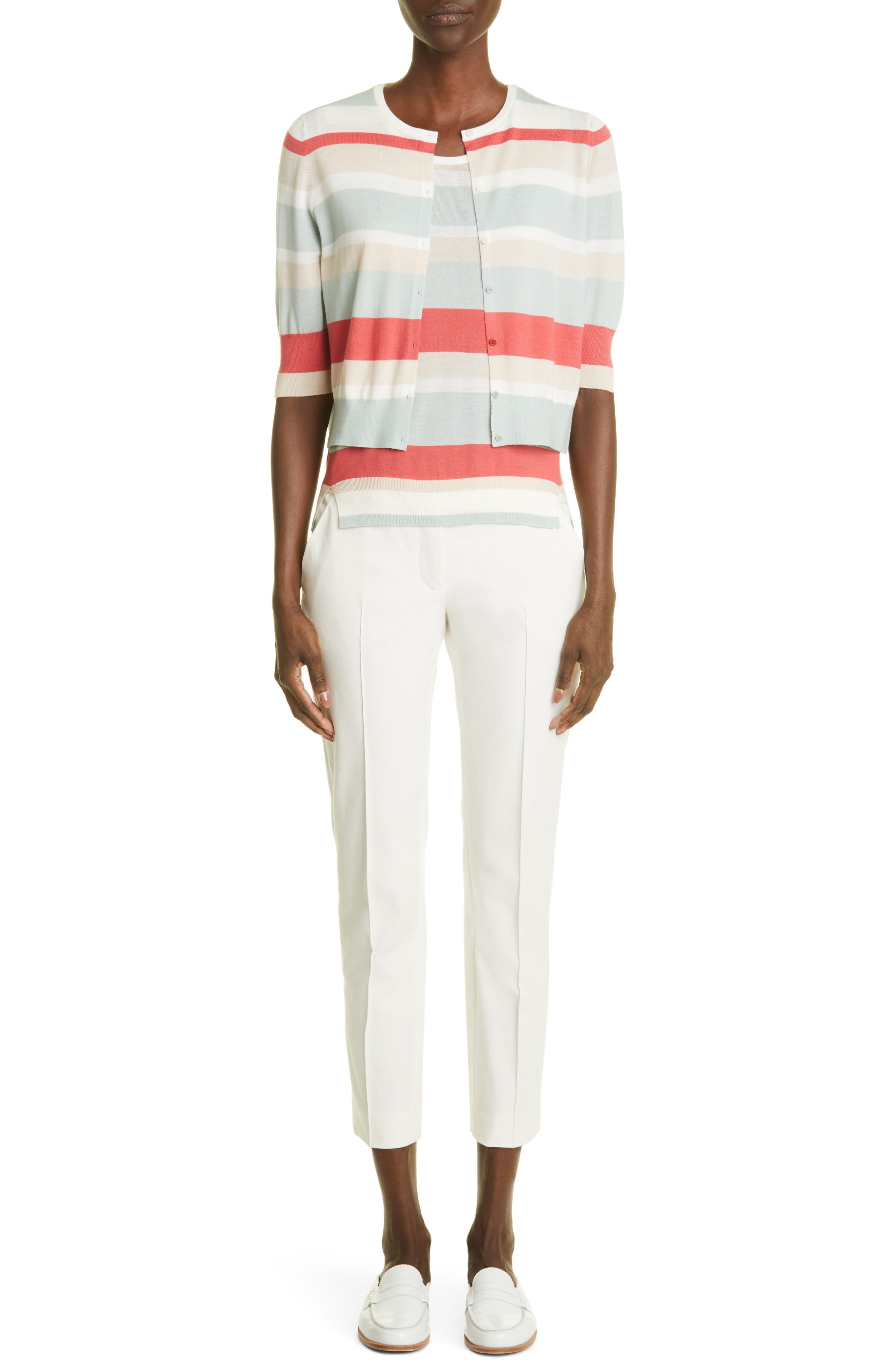 Frankie Stretch Cotton Pants - image 4