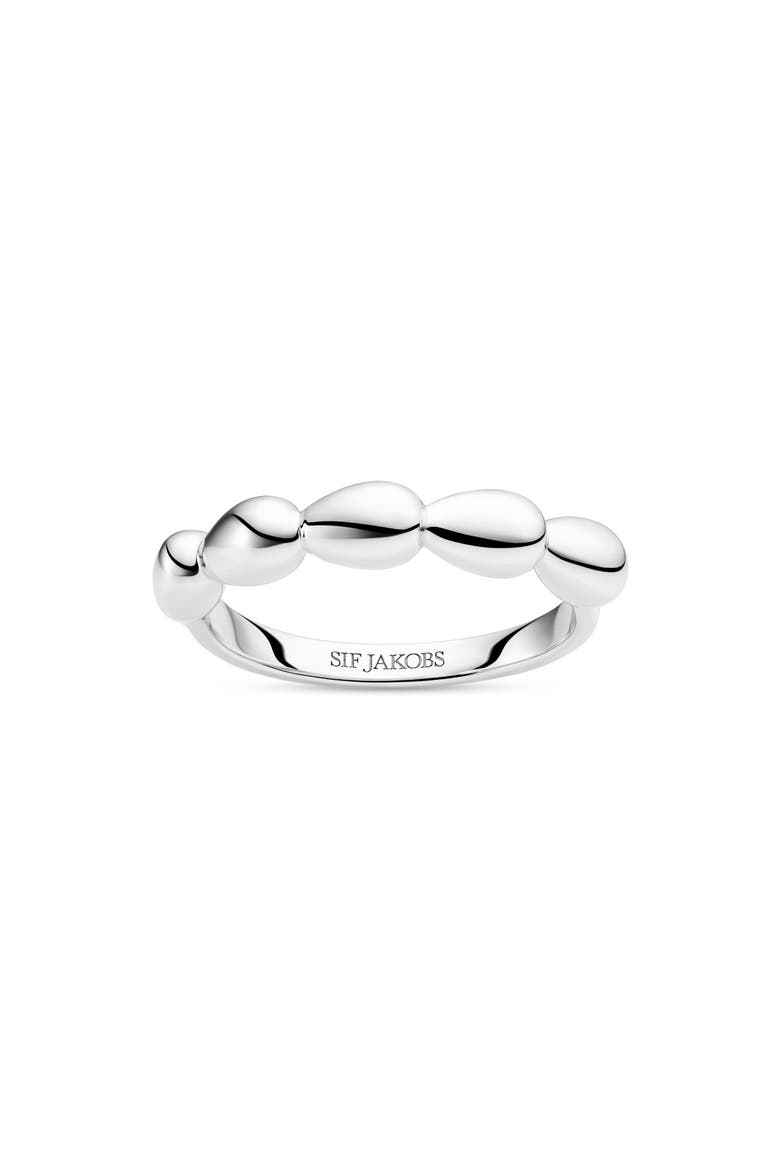 Ring Goccia Piccolo Pianura, Main, color, 925 Sterling Silver
