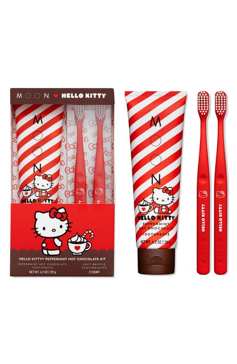 x Hello Kitty® Peppermint Hot Chocolate Tooth Brush Kit (Limited Edition)