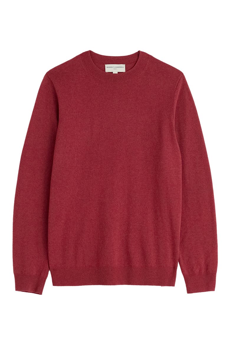 Prow Crewneck Sweater, Alternate, color, CRAB APPLE