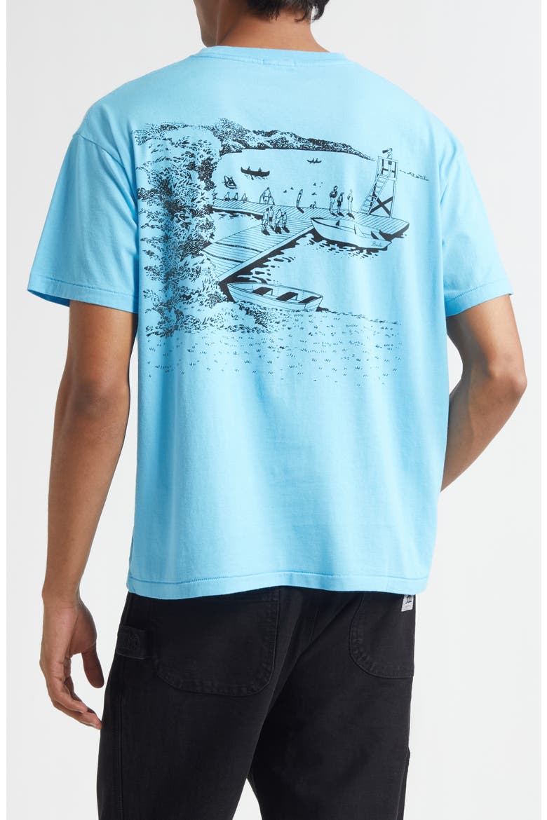 Laketown Graphic T-Shirt, Alternate, color, BLUE