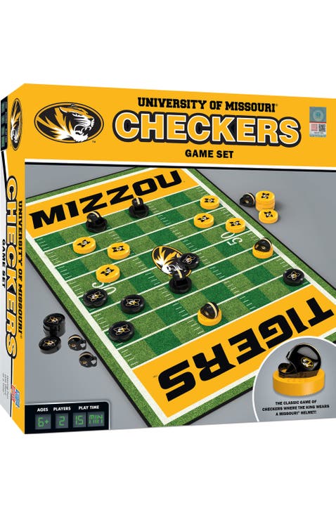 Missouri Tigers NCAA Checkers Board Game
