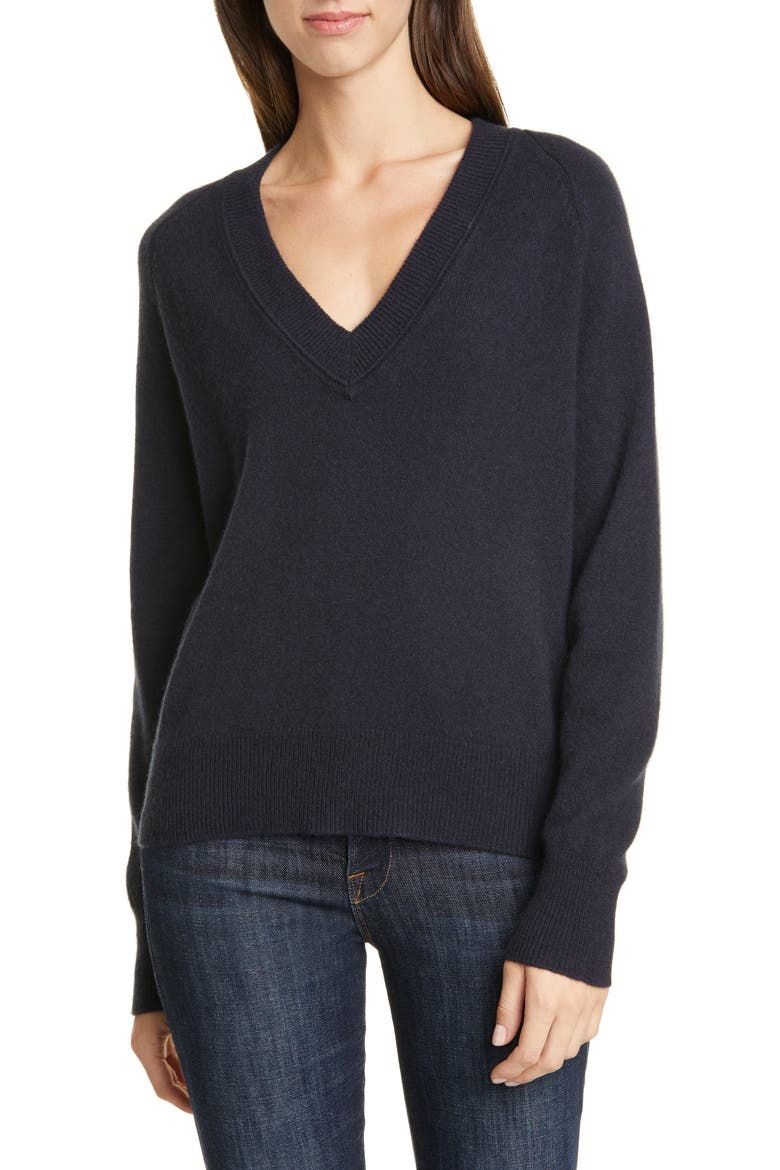 Madalene Cashmere Sweater, Main, color, ECLIPSE