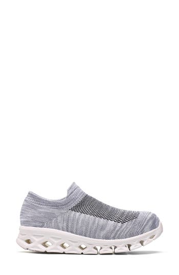 Jslides Cici Knit Slip-on Sneaker In Gray