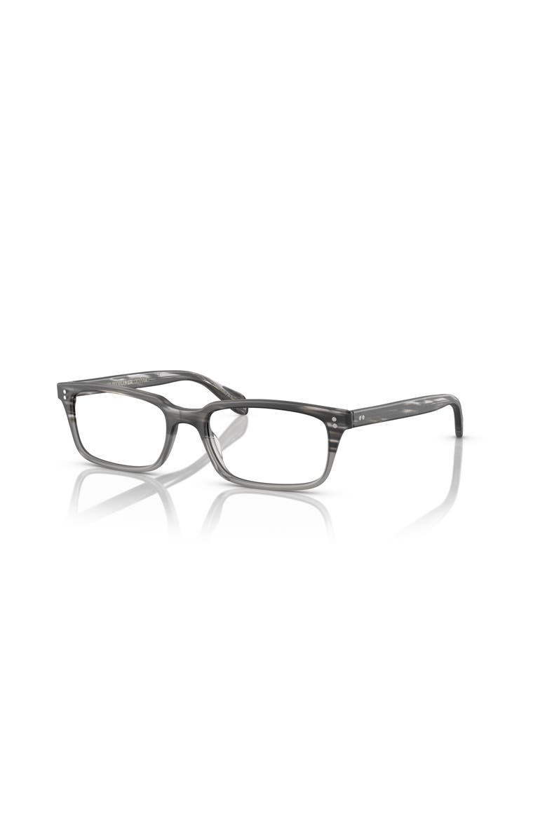 51mm Rectangle optical glasses, Main, color, Grey