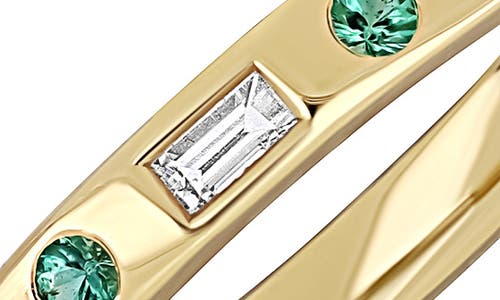 Bony Levy El Mar Stone & Diamond Stackable Ring In Gold