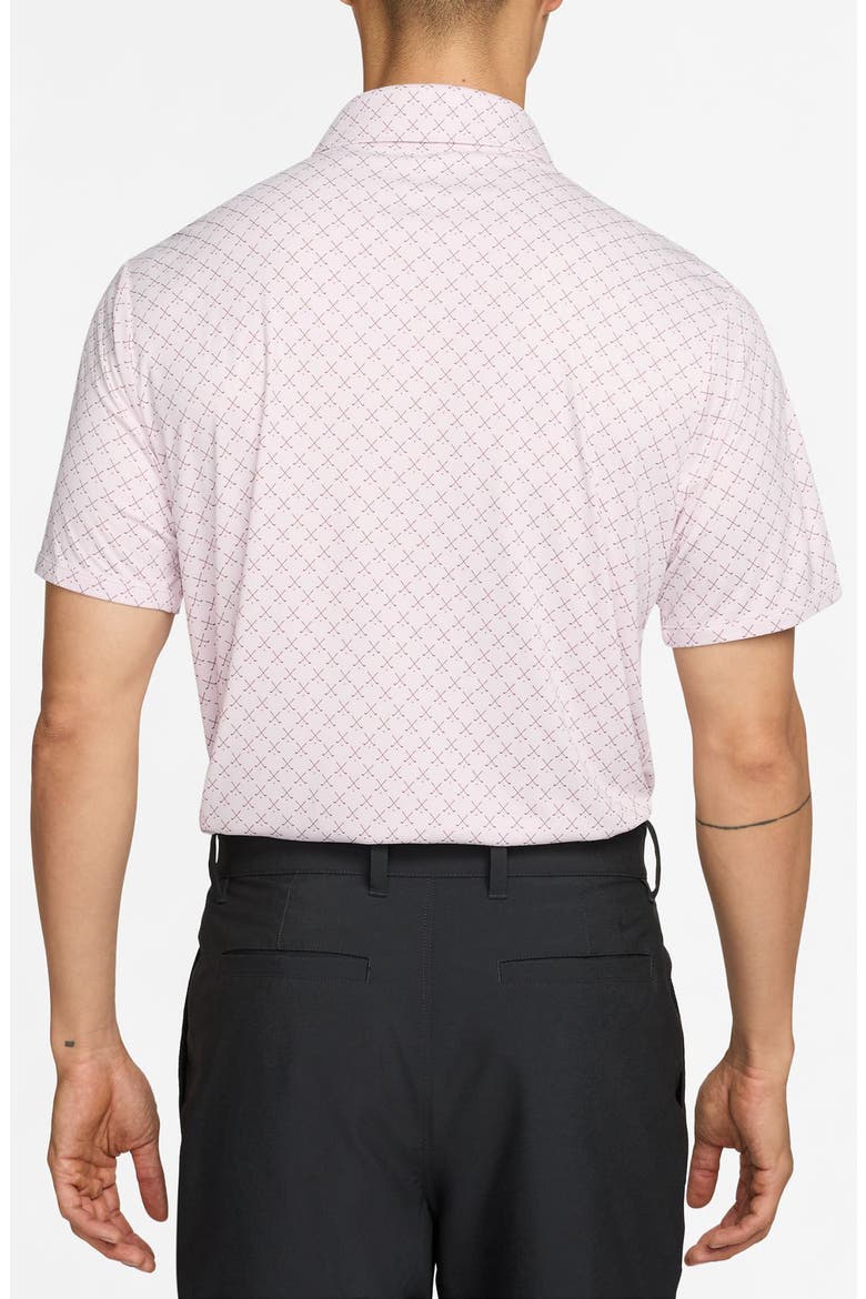 Dri-FIT Par Club Print Golf Polo, Alternate, color, PEARL PINK
