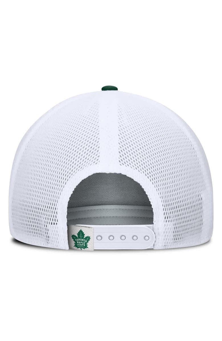 FANATICS Men's Fanatics Green/White Toronto Maple Leafs Bermuda A-Frame Adjustable Hat, Alternate, color, Green