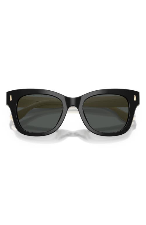 Tory Burch 51mm Square Sunglasses In Black