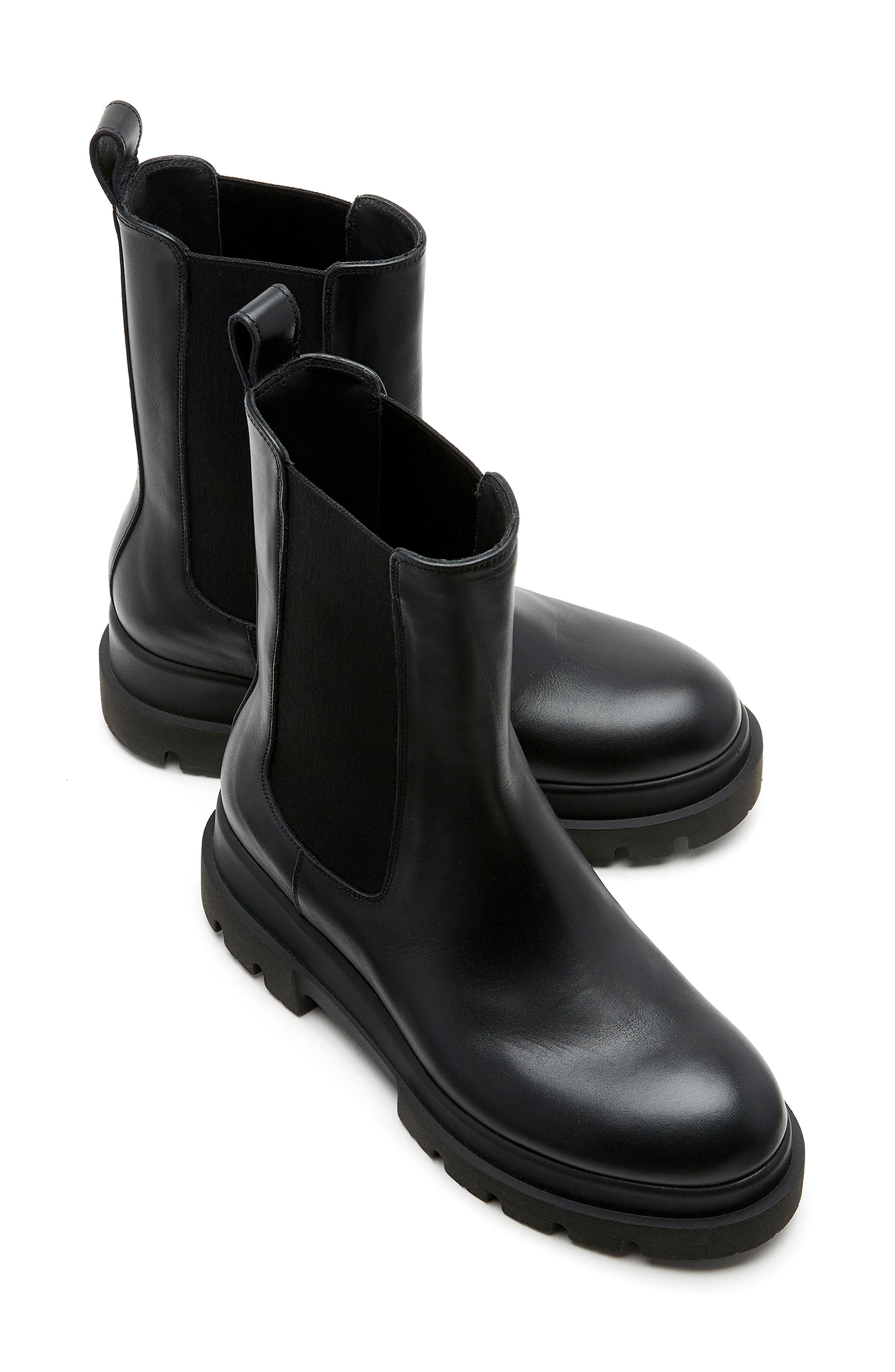 La Canadienne Blaise City Dry<sup>™</sup> Waterproof Chelsea Boot, Alternate, color, Black Leather