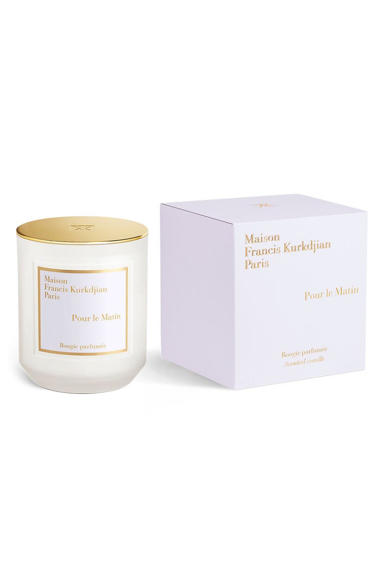 Maison Francis Kurkdjian Pour le Matin Scented Candle, Alternate, color,