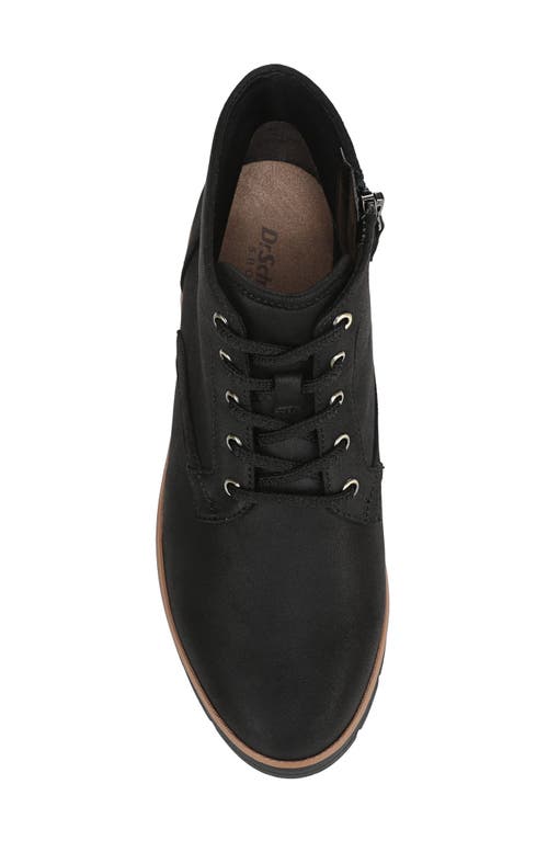 Dr. Scholl's Northstar Lace-up Bootie In Black
