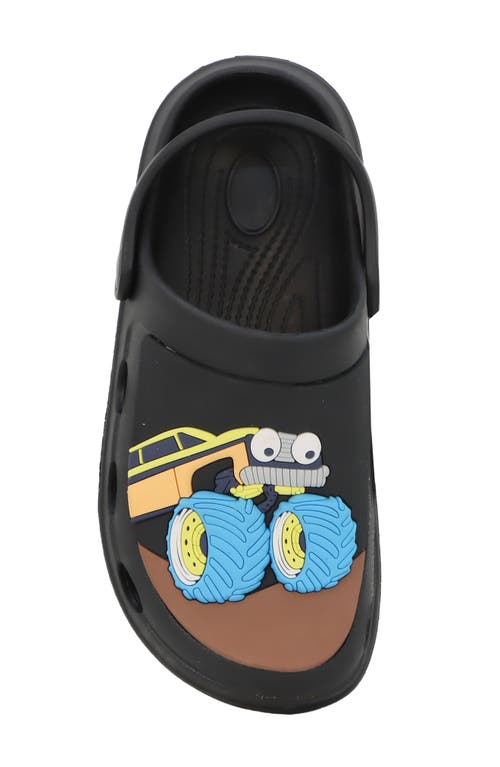 Yoki Kids' Monster Truck Platform Clog In Black