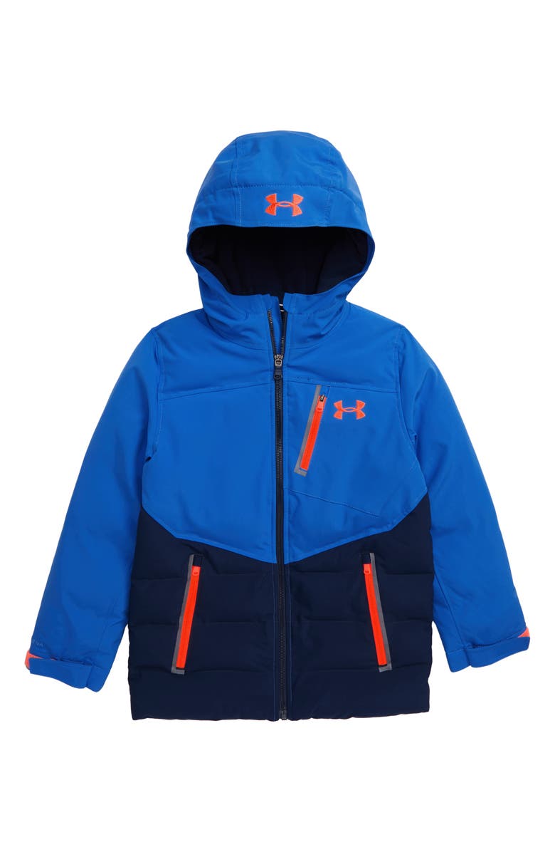 Under Armour Powderhound ColdGear<sup>®</sup> Waterproof Hooded Jacket, Main, color,