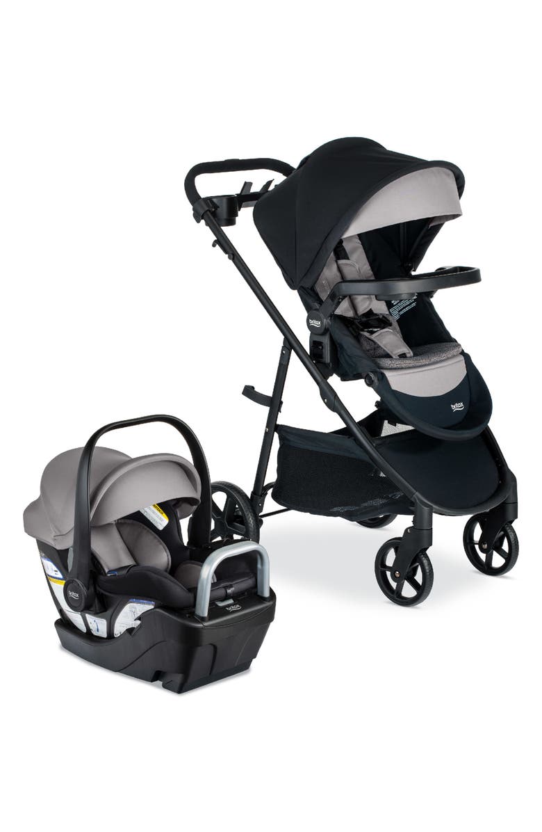 Britax Willow<sup>®</sup> Brook<sup>®</sup> S+ Stroller & Car Seat Travel System, Main, color, Graphite Onyx