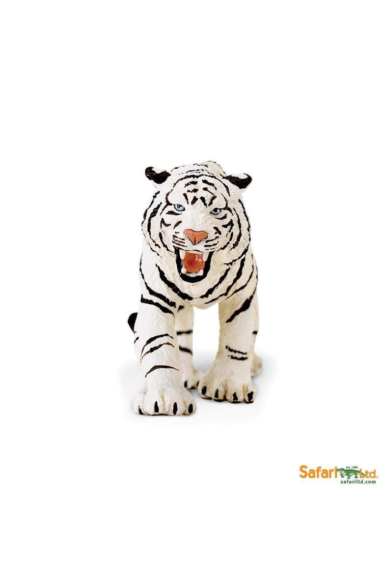 Safari Ltd. White Bengal Tiger Kids Toy Figure, Alternate, color, NO COLOR