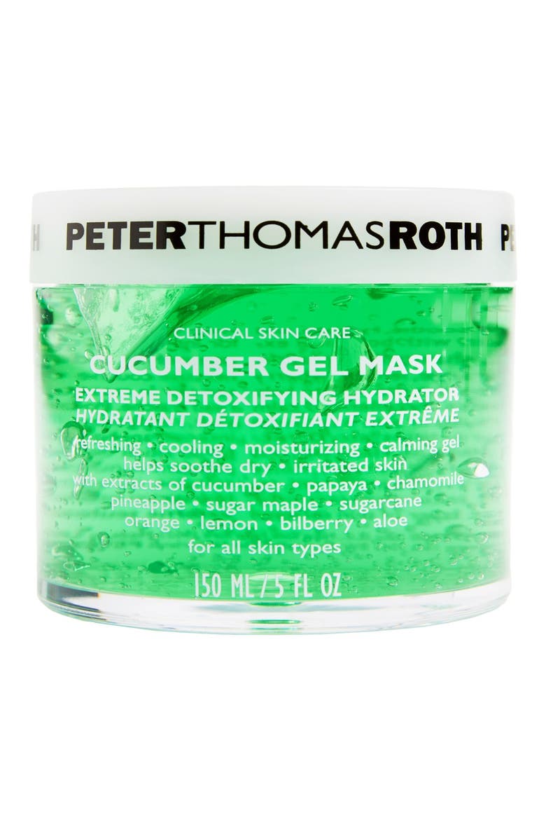 Cucumber Gel Mask, Main, color, NO COLOR