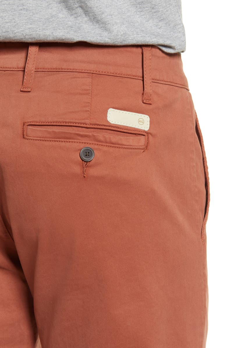 AG Marshall Slim Fit Chinos, Alternate, color, Worn Copper