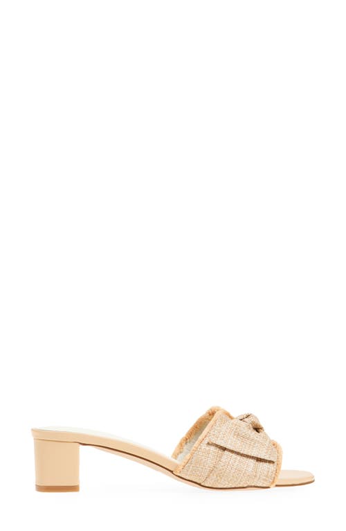 KOKO + PALENKI KOKO + PALENKI SAMANTHA RAFFIA SLIDE SANDAL