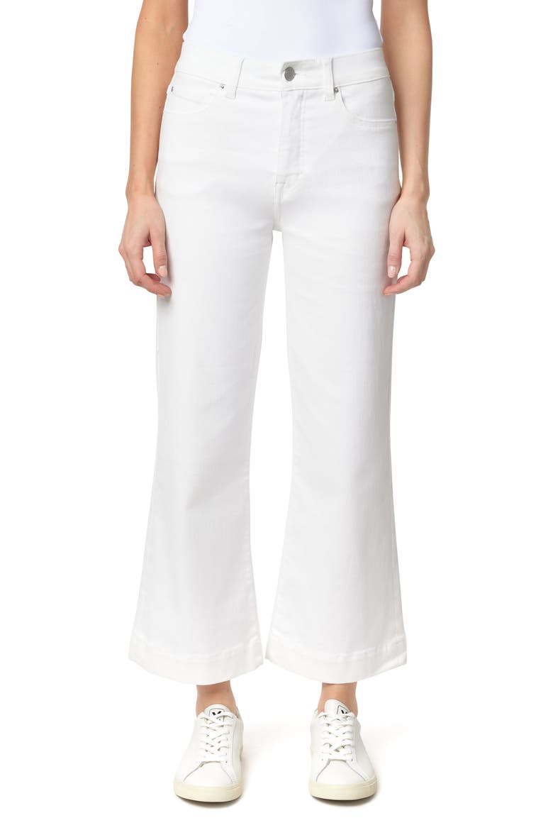 Summer in the City 27-Inch High Rise Crop Flare Leg Jeans, Main, color, WHISPERWHT