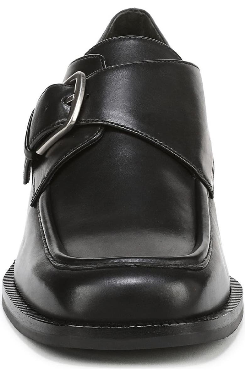 Vince Lennox Monk Strap Shoe, Alternate, color, Black