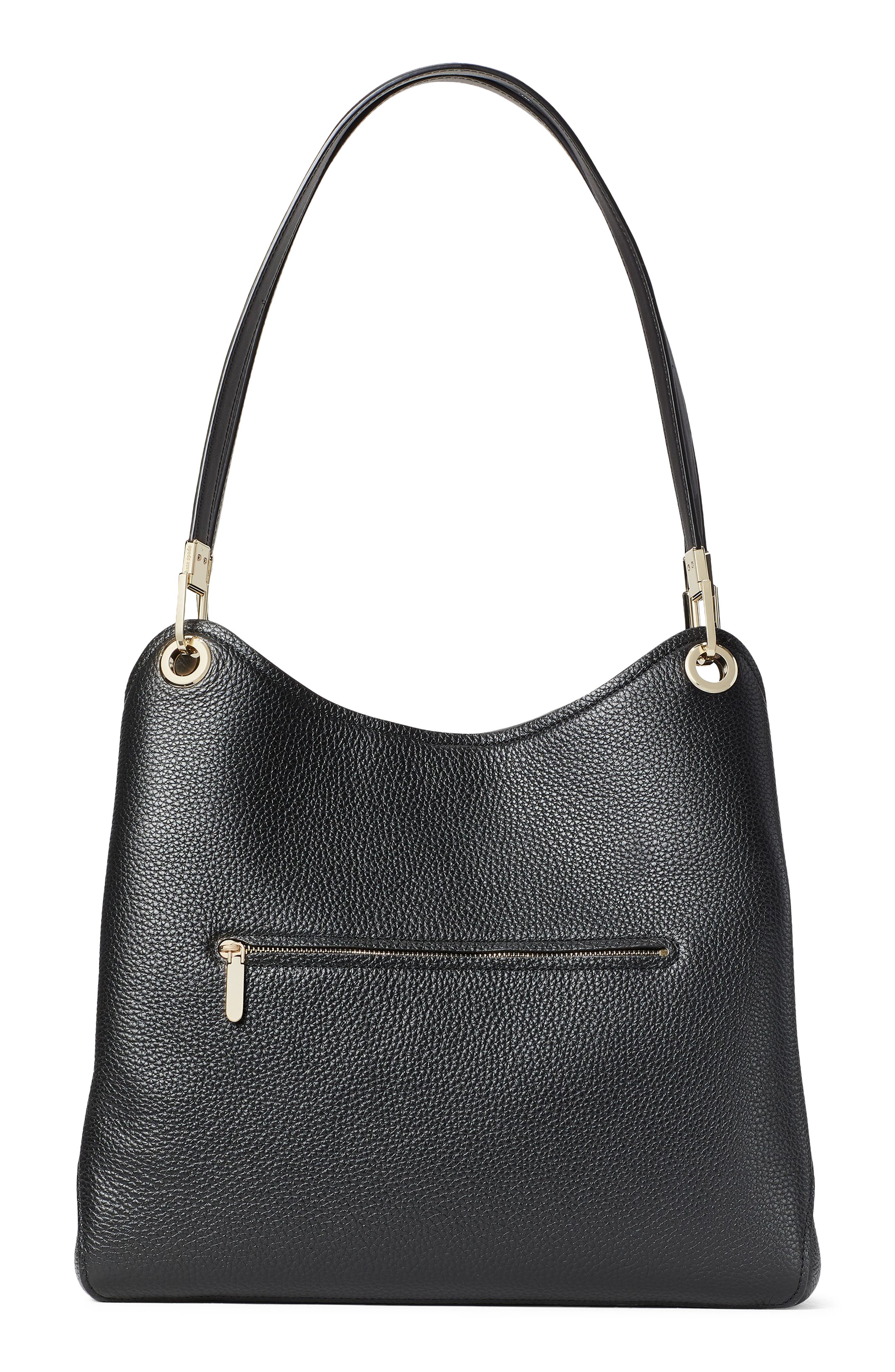 Kate Spade New York large loop leather shoulder bag, Alternate, color, 