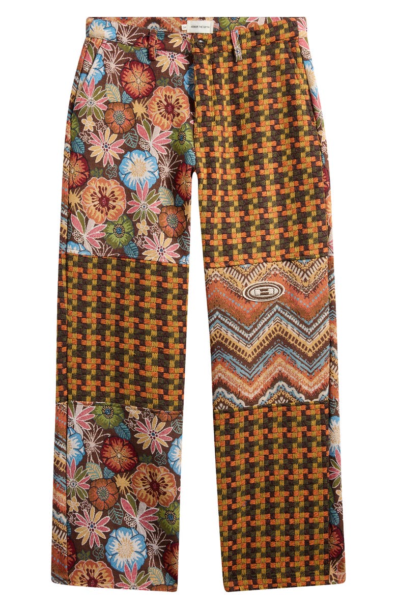 HONOR THE GIFT Patchwork Pants, Alternate, color,