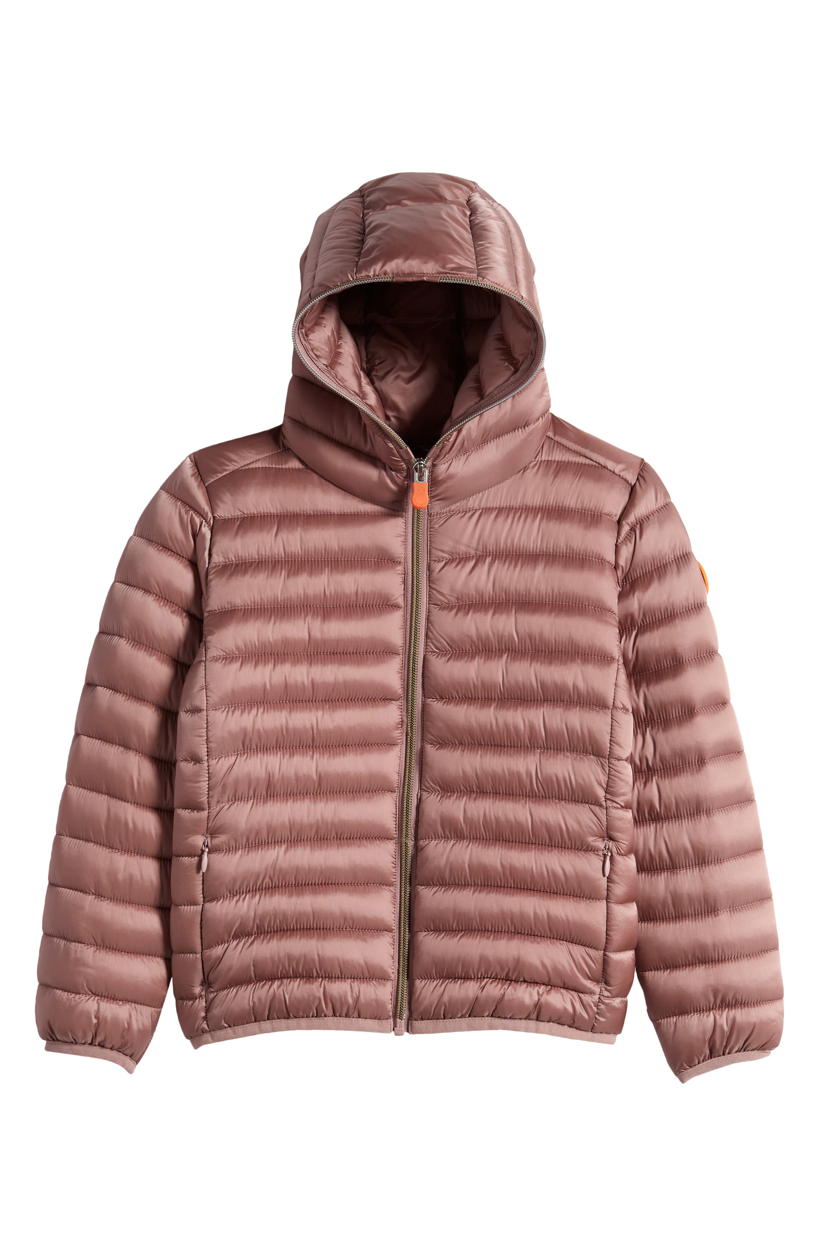 Kids' Iris Shiny Hooded Puffer Jacket