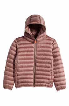 Kids' Iris Shiny Hooded Puffer Jacket
