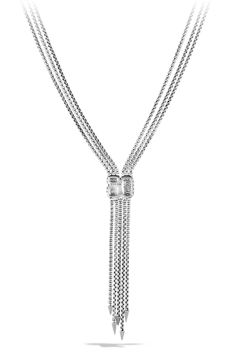'Confetti' Drop Necklace with Diamonds, Alternate, color, DIAMOND