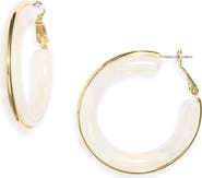 Nordstrom Resin Hoop Earrings