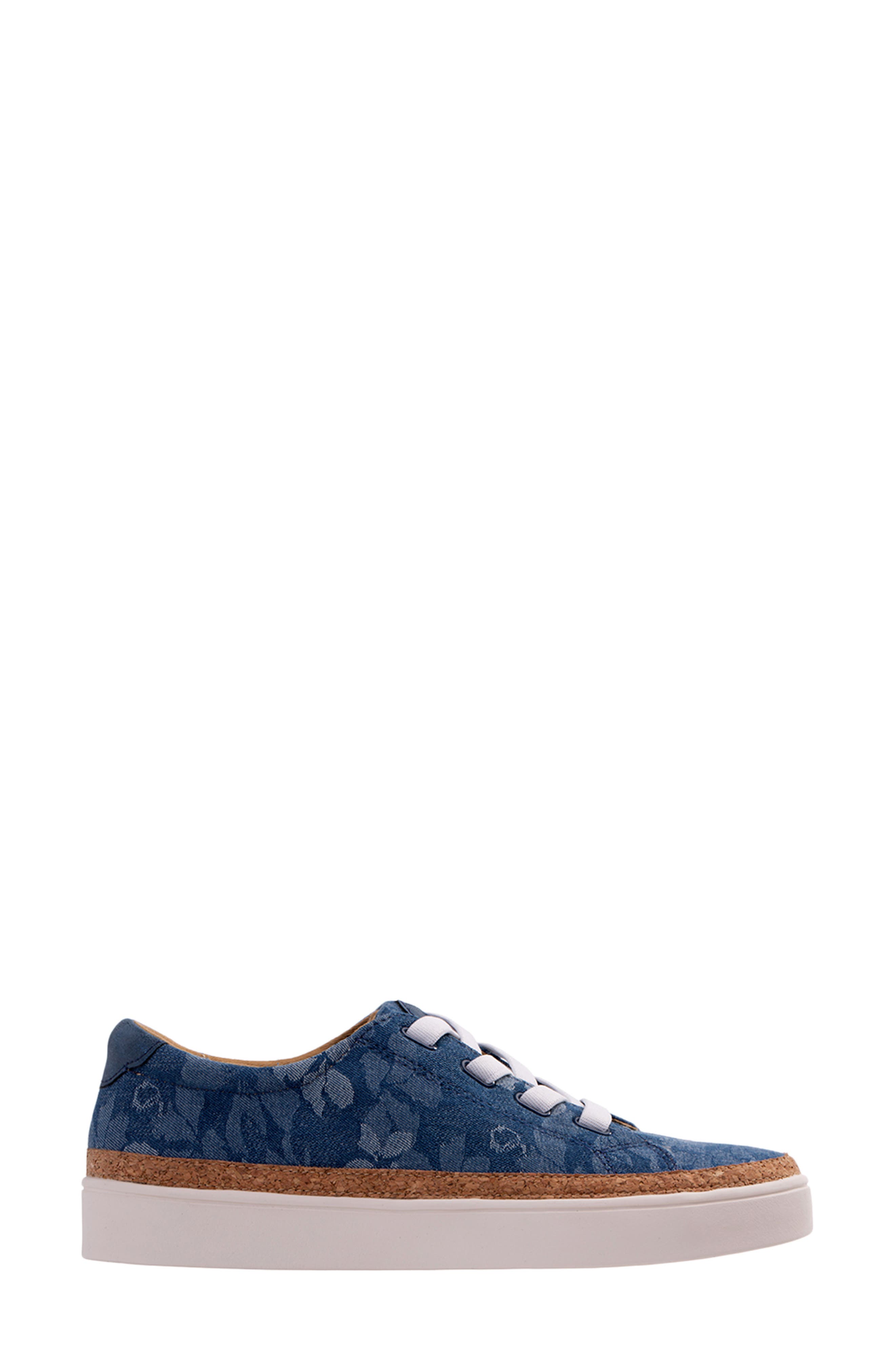 Hermosa Sneaker, Alternate, color, DENIM FLORAL